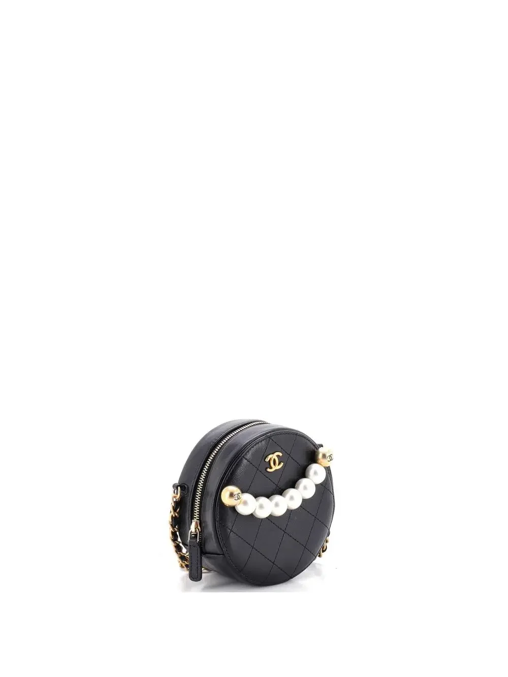 Chanel Chic Pearls Round Clutch With #343052C28B